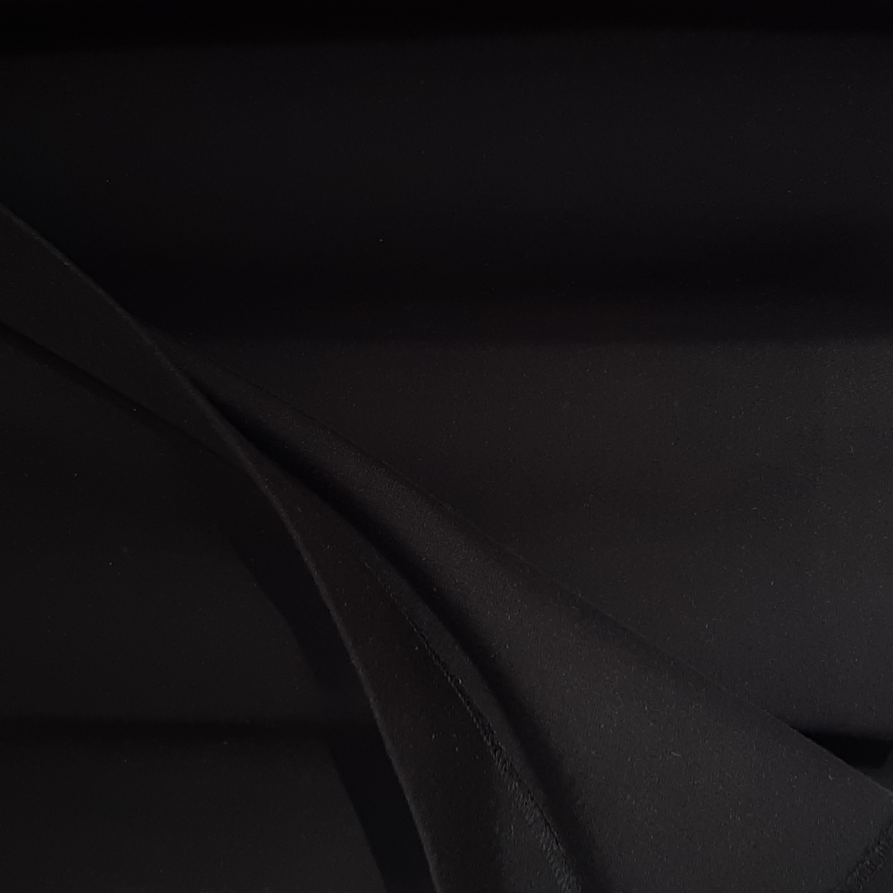Black Faux Wrap Skirt - Picture 2 of 9